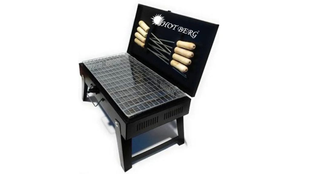 HOT BERG ROUND Stainless Steel Wire Roster Barbecue Grill