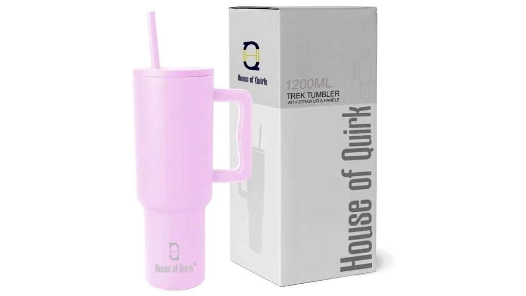 HOUSE OF QUIRK Stainless Steel Vacuum Insulated Tumbler