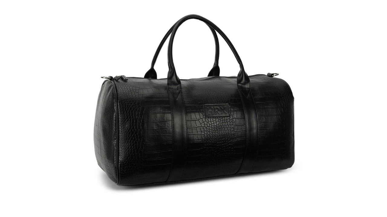 HRX by Hrithik Roshan Unisex Textured Duffel Bag