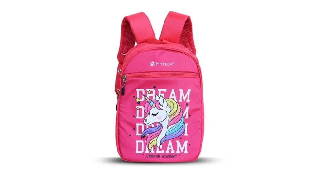 Hyder Kids Cartoon Printed Backpack