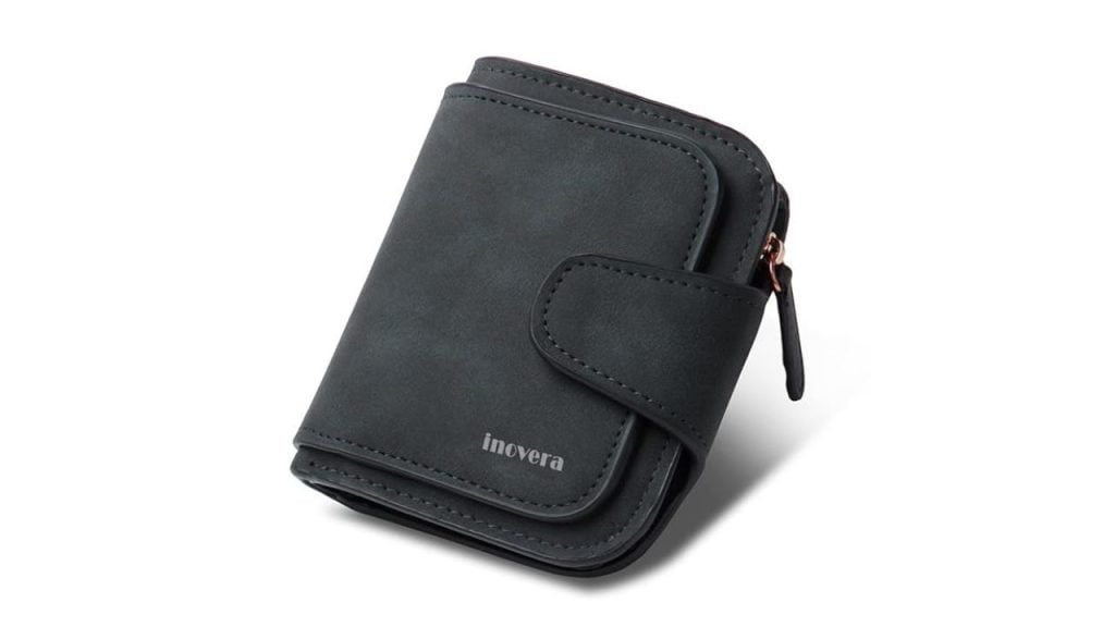 INOVERA Women’s Vegan Leather Tri-fold Wallet