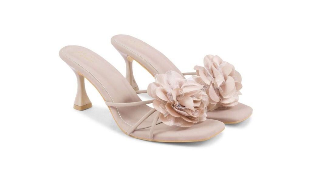 JM Looks Women Open Toe Stiletto Sandal
