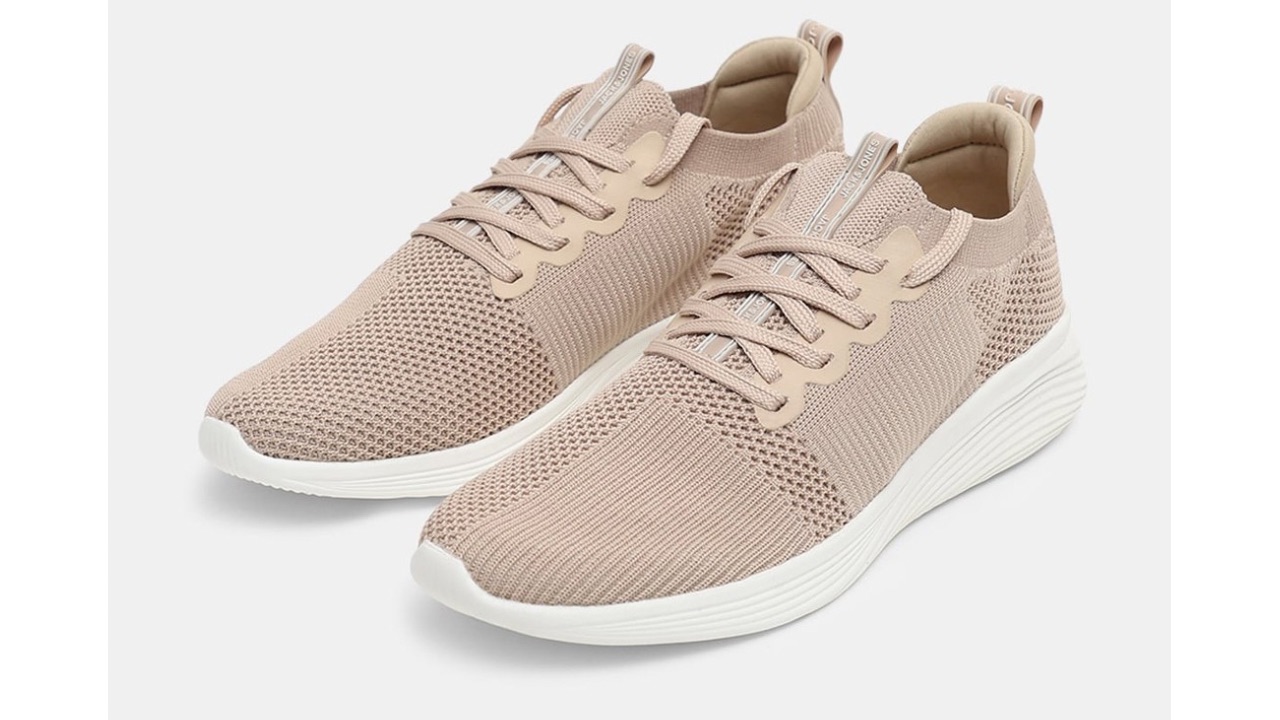 Jack & Jones Men Textured Memory Foam Insole Slip-On Sneakers