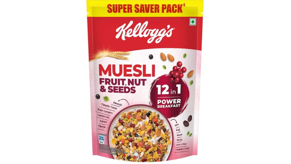 Kellogg’s Fruit, Nut & Seeds Muesli – The Powerhouse Combo