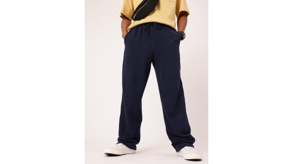 Kook N Keech Men Street Vibe Relaxed Fit Track Pants