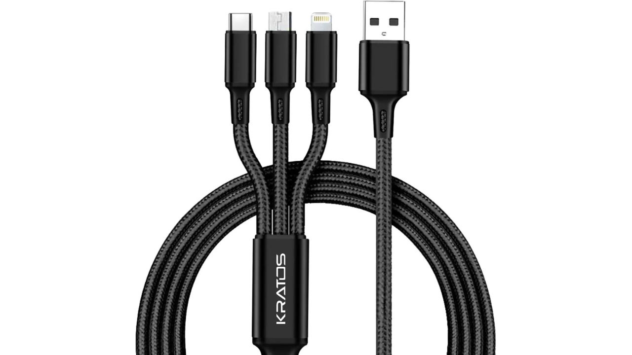 Kratos 3-in-1 Cable (1m): The Extra-Legroom Pick