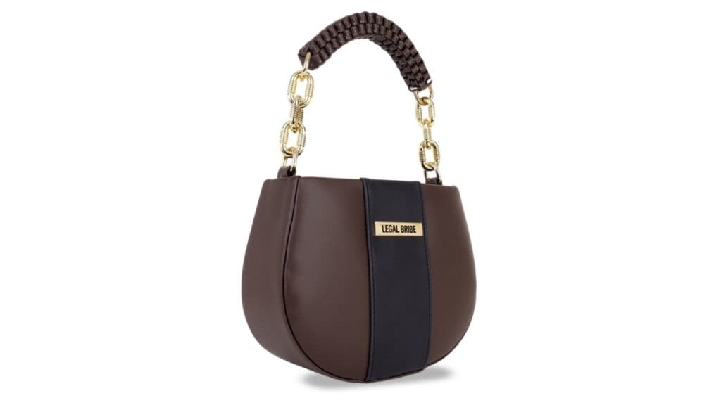 LEGAL BRIBE Women Colourblocked Structured Sling Bag