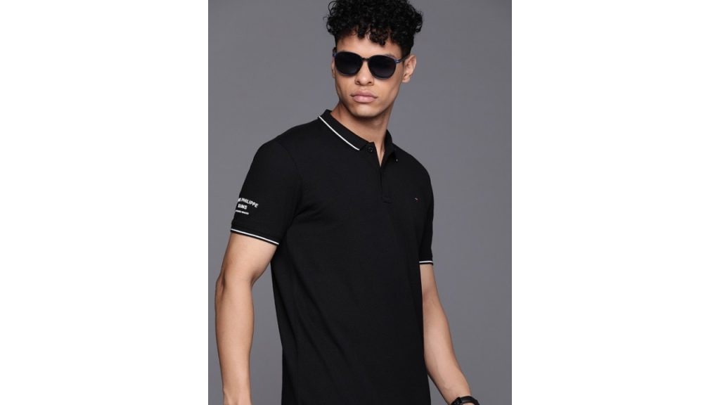 Louis Philippe Jeans Polo Collar Slim Fit T-shirt