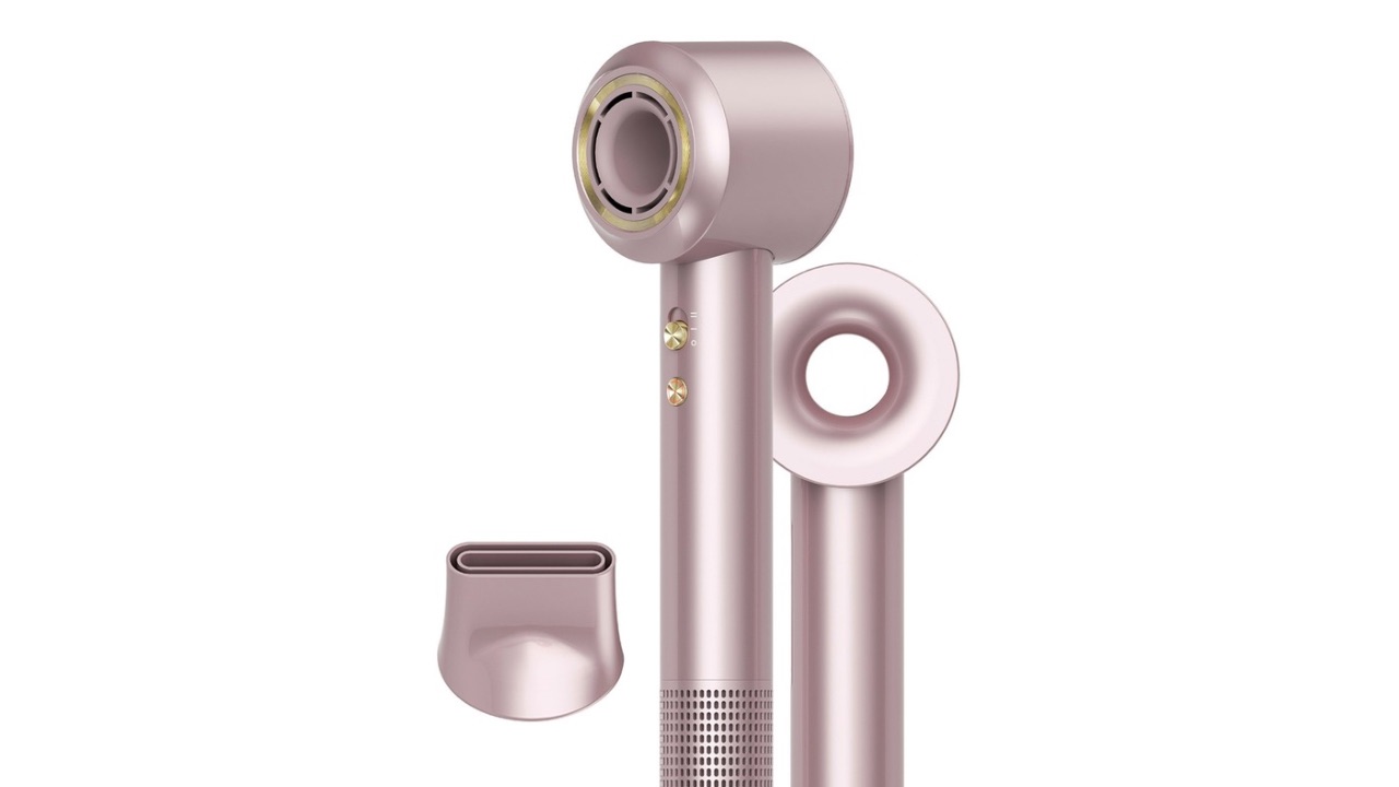 MAKEMEEBOLD Swift High-Speed Hair Dryer For 3X Faster Drying - Rose Gold