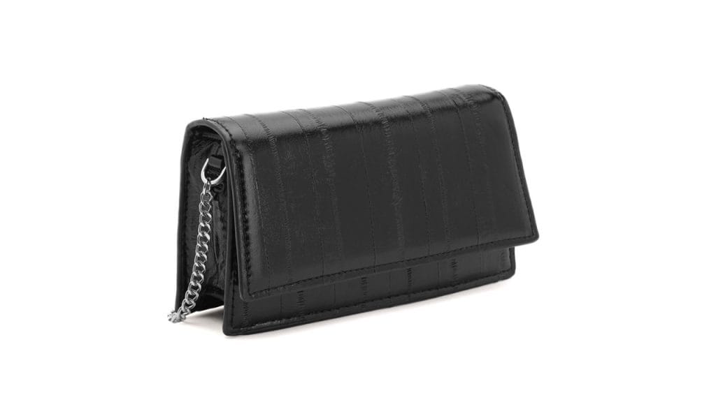 MANGO Faux Leather Quilted Crossbody Sling Bag