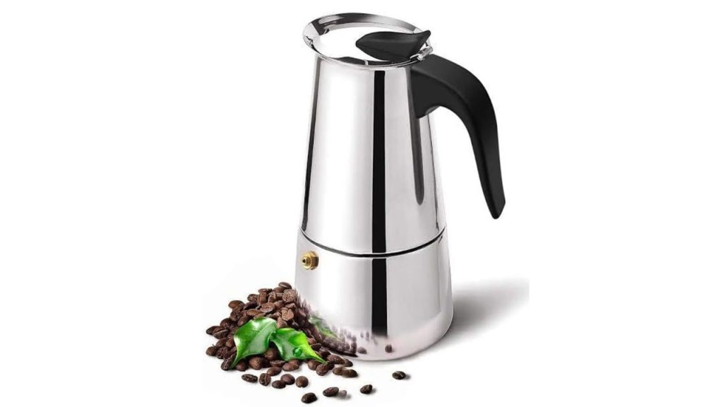MD Retail Stainless Steel Moka Pot