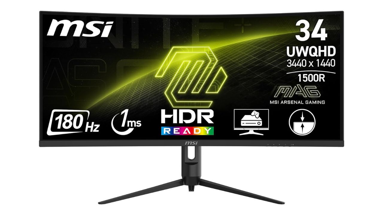 MSI MAG 342CQR E2 34 Inch Gaming Monitor