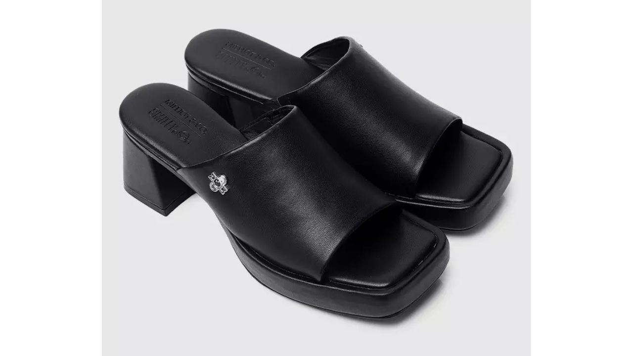 Milliot & Co. MC X SMILEY Happiness Platform Mules