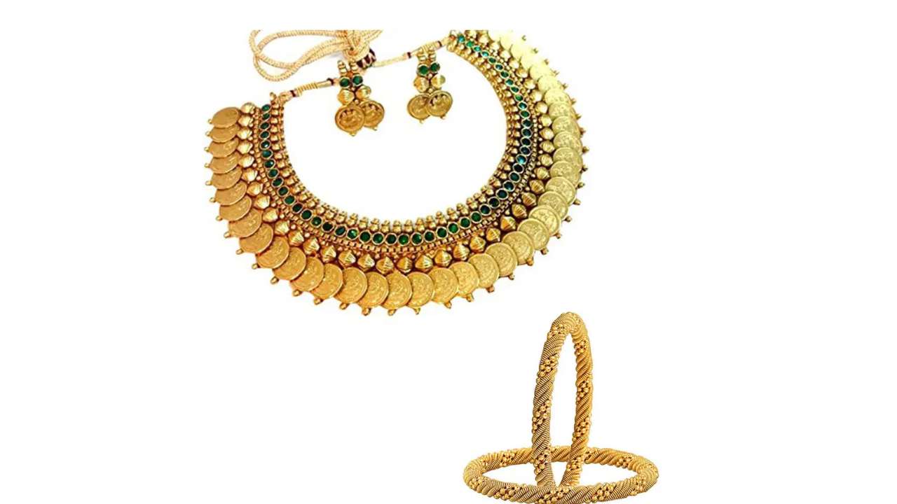 Vibrant Multicolour Jewellery Set for festive occasions