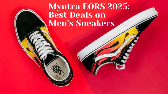 Myntra EORS 2025 Best Deals on Men’s Sneakers