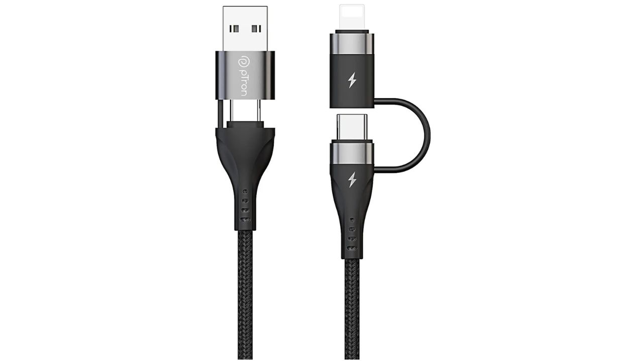 pTron 3-in-1 Cable: The Rugged Powerhouse