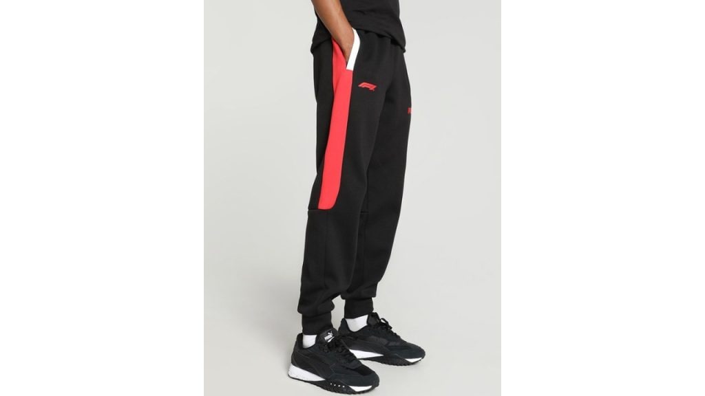 PUMA Motorsport Mid-Rise Cotton Joggers