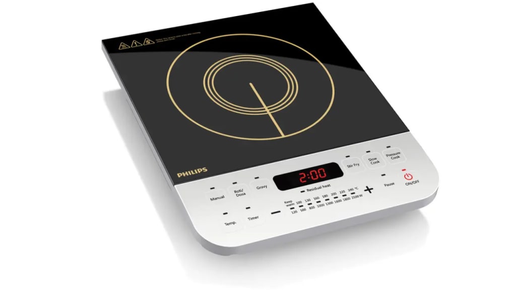 Philips 2100W Cooktop – Reliable, safe, and user-friendly
