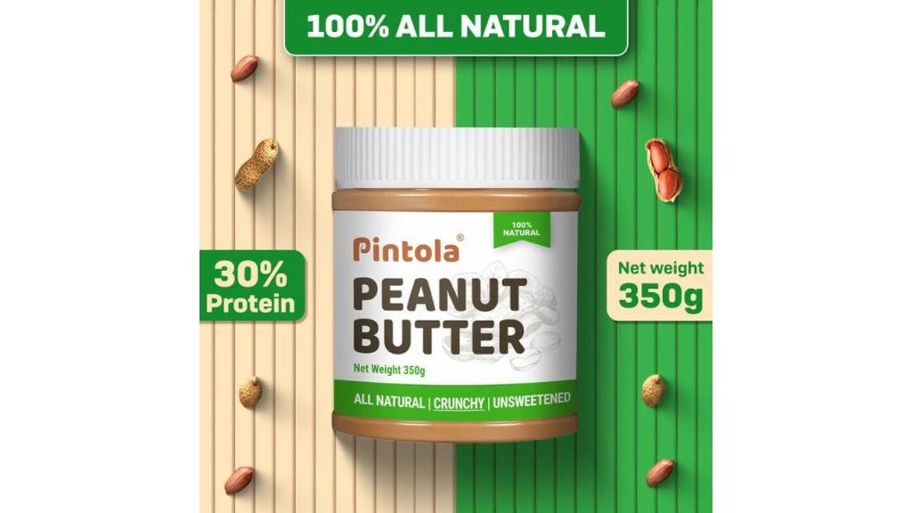 Pintola All-Natural Crunchy Peanut Butter – The Purist’s Choice