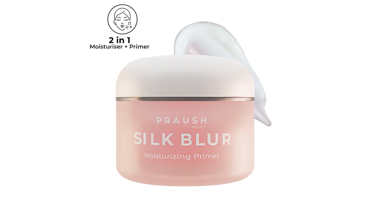 Praush Silk Blur Moisturising Makeup Primer - 50g