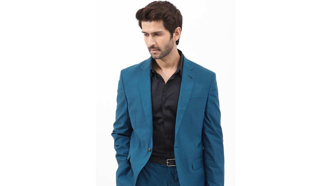 RARE RABBIT Men Oscar Single-Breasted Two-Piece Formal Suit