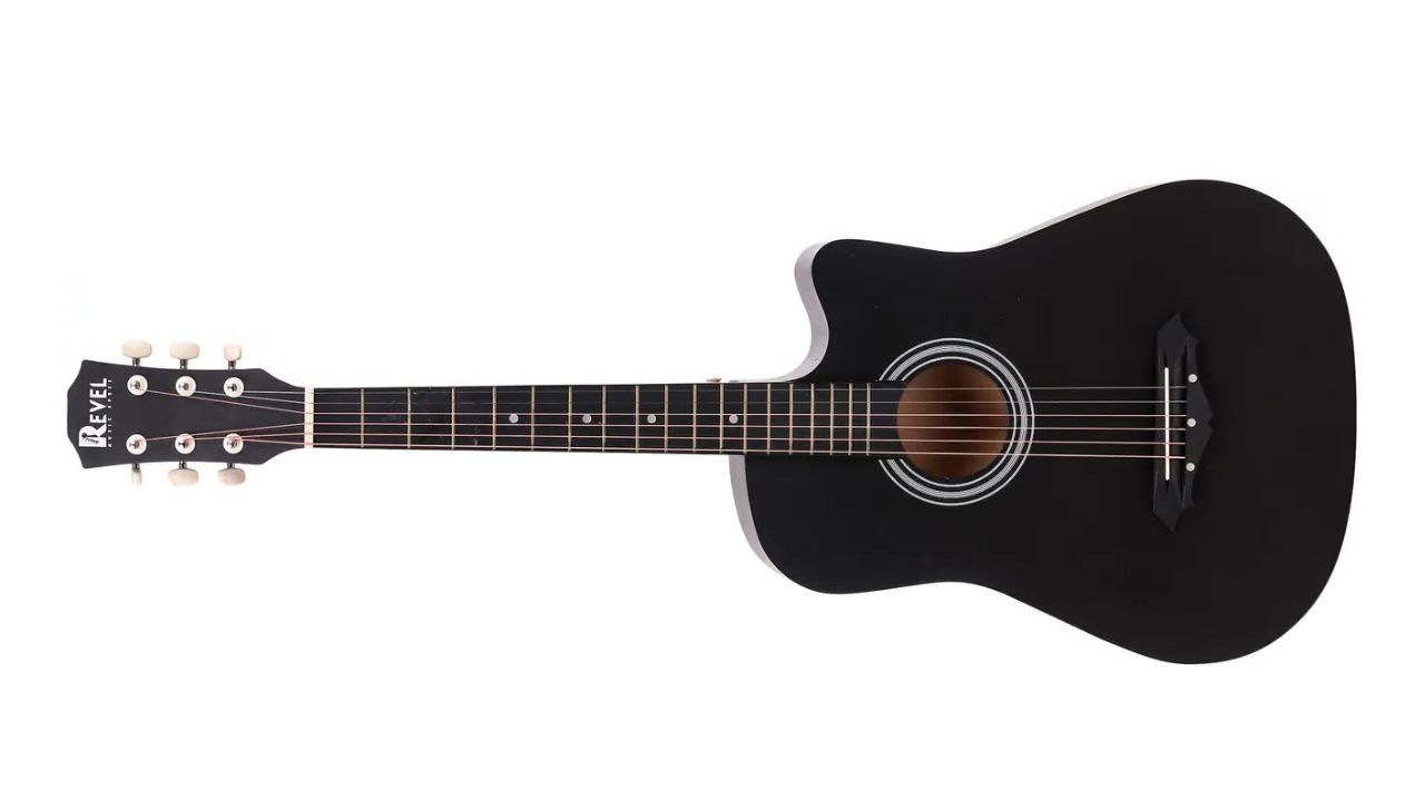 REVEL RVL-38C-LGP-BK Acoustic Guitar