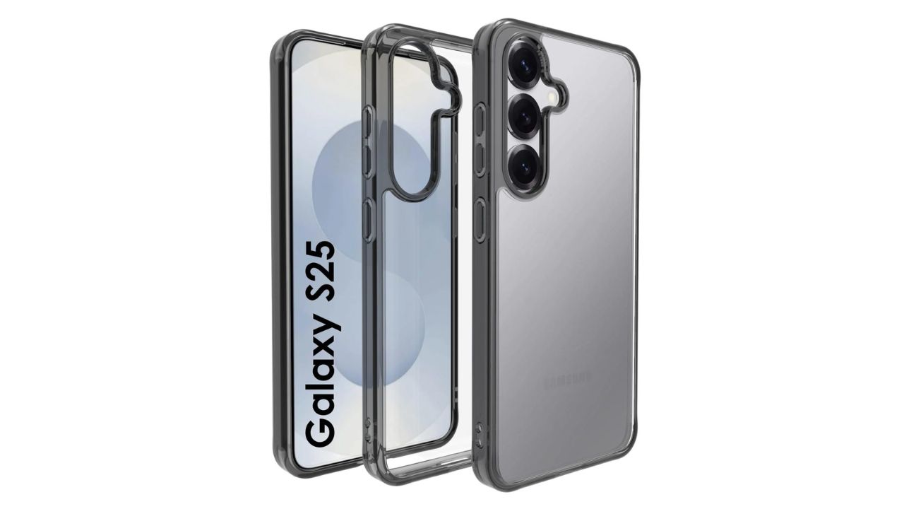 RIGGEAR Shockproof Clear Hybrid Armor Back Cover Case