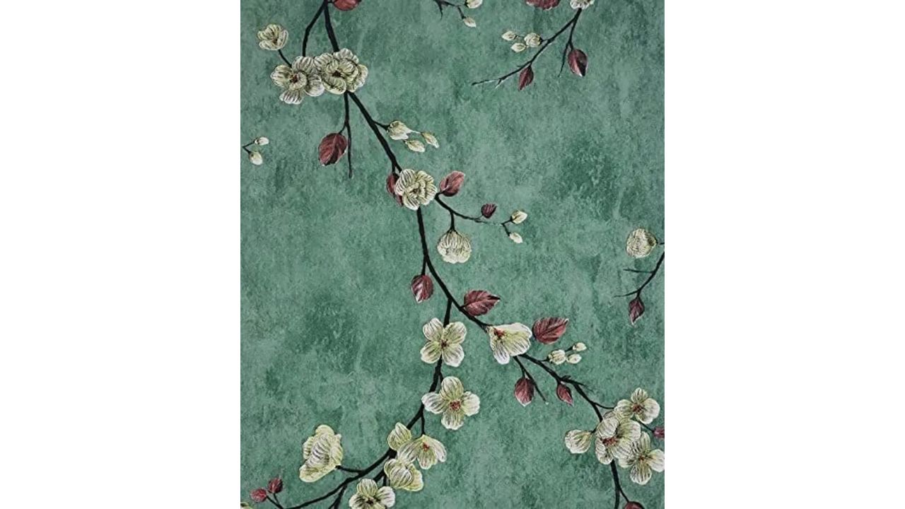 SREEPA SHOPPEE Decorative Green Wallpaper
