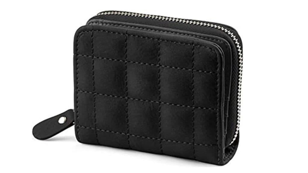 SYGA PU Leather Mini Zipper Wallet