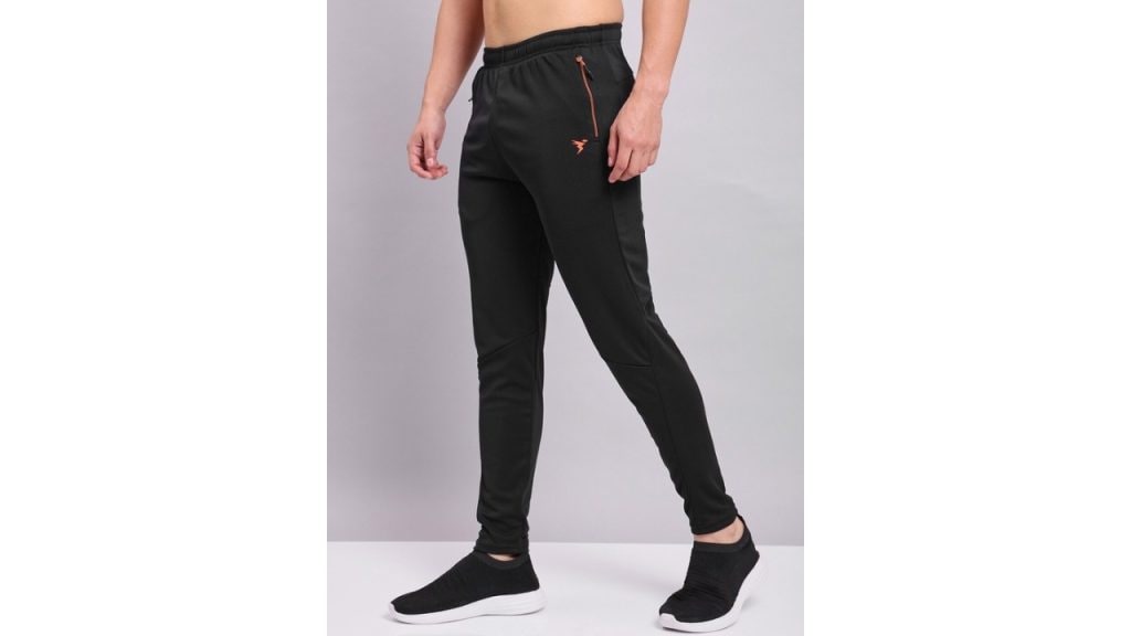 Technosport Men Active Slim Fit Trackpants with Rapid Dry Technology
