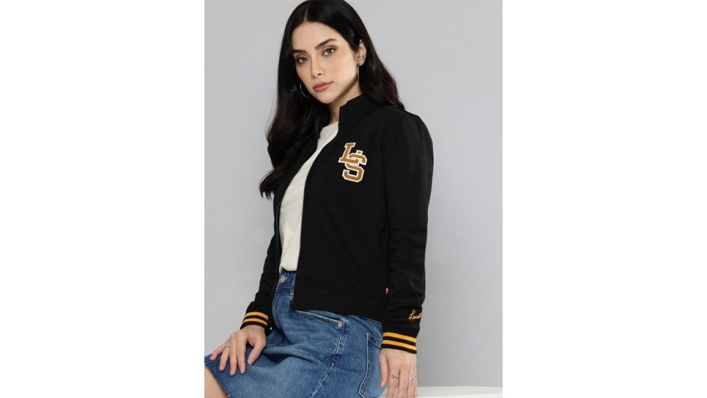 The Mock Collar Appliqué Sweatshirt: Chill Meets Chic