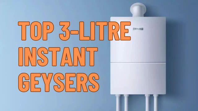 Top 3-Litre Instant Geysers