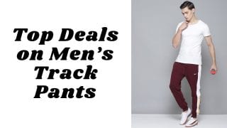 Top deals on men’s track pants