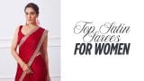 Top satin sarees for women