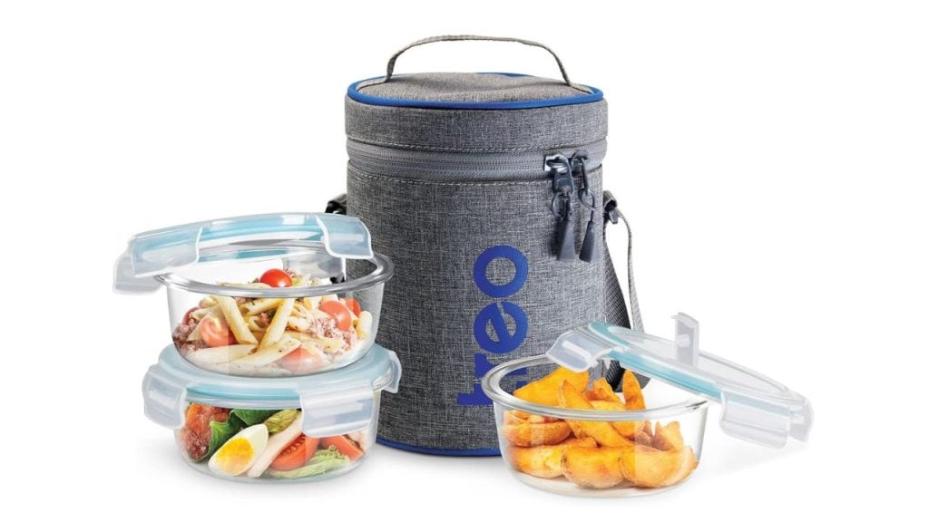 Treo by Milton All Fresh Borosilicate Glass Lunch Box Set