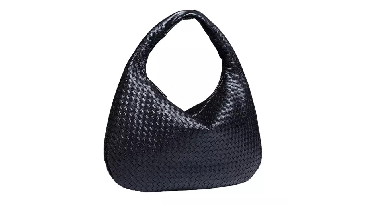 Twenty Eight Shoes Faux Leather Woven Hobo Bag CX626