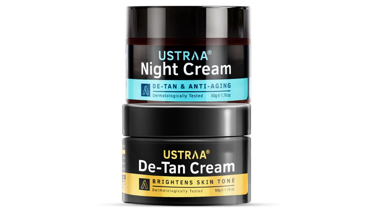 USTRAA De-Tan Face Cream & Night Cream