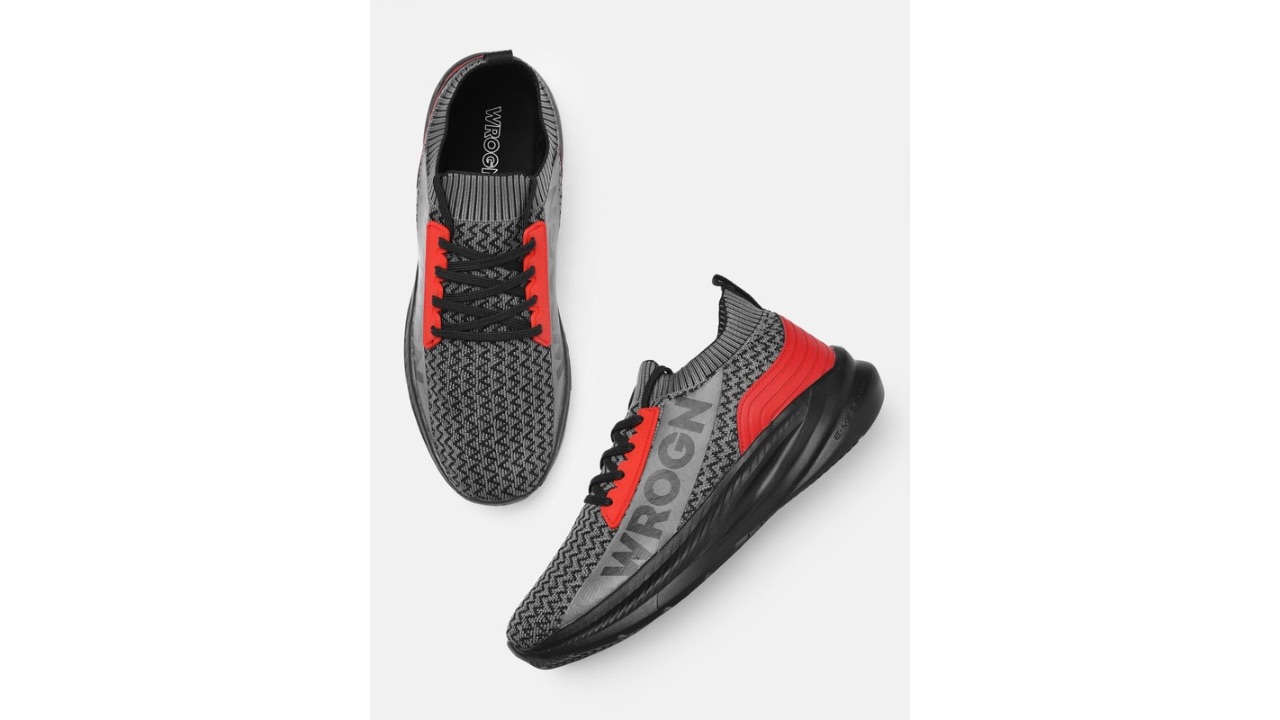 WROGN Men Textured Sneakers