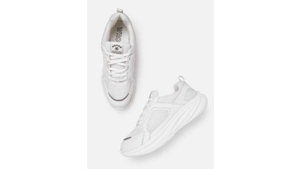WROGN Men Woven Design Running Shoes