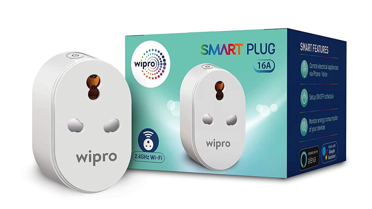 Wipro 16A Wi-Fi Smart Plug