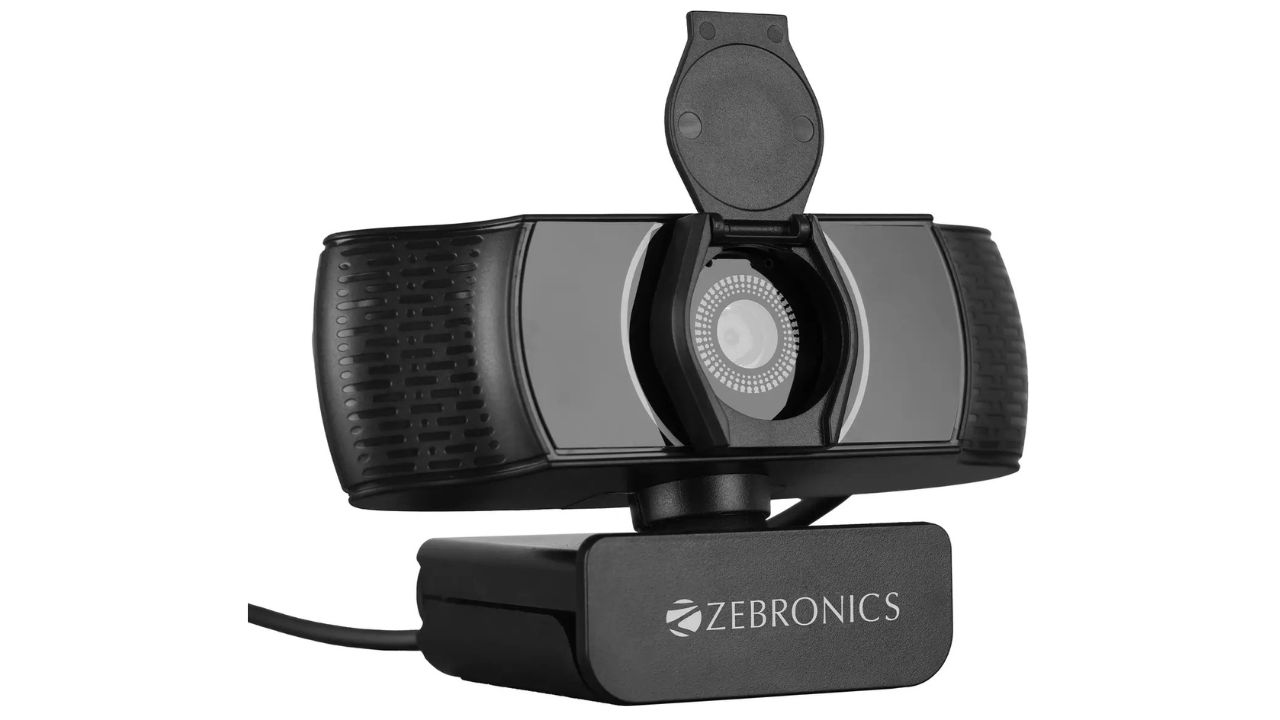 ZEBRONICS Zeb Pure Plus 4K UHD Webcam