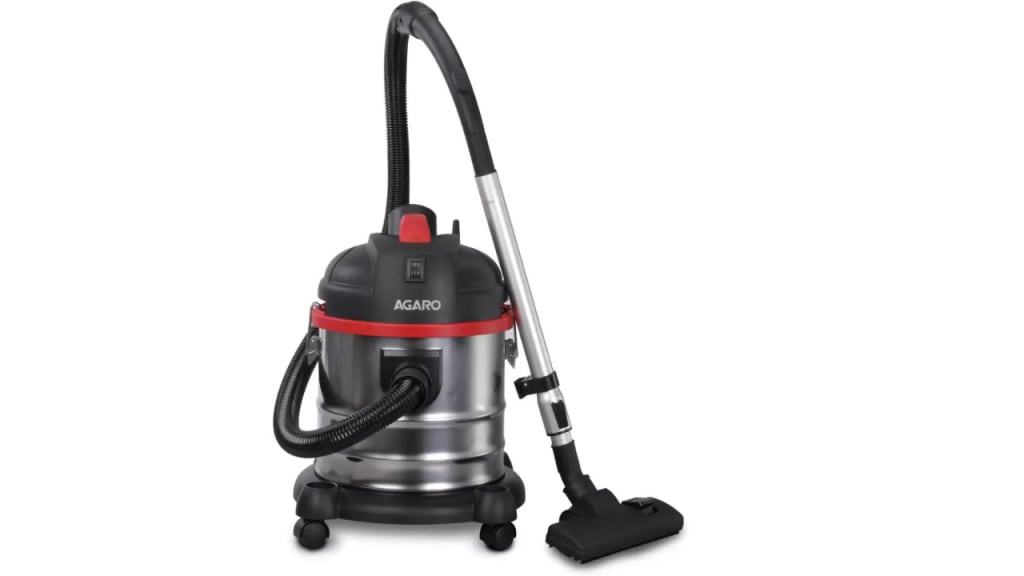 Agaro Ace Wet & Dry Vacuum – Powerful and versatile cleaning.