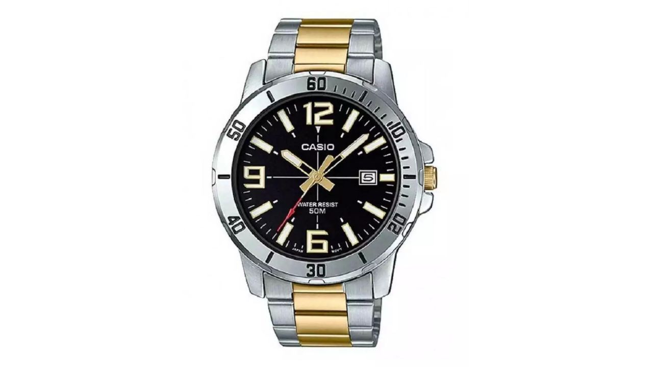 Casio Analog Watch MTP-VD01SG-1B