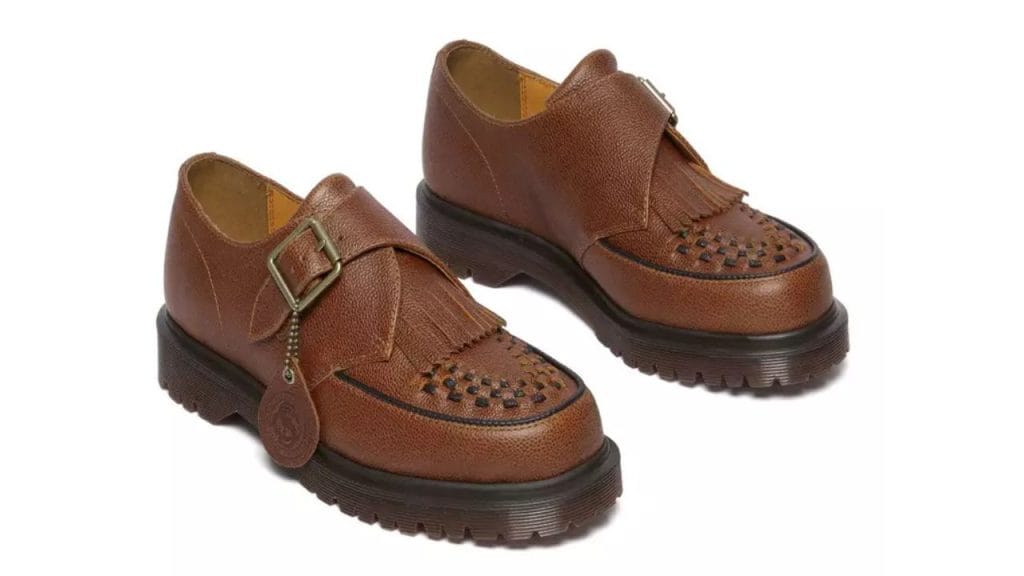 Dr. Martens RAMSEY WESTMINSTER LEATHER BUCKLE CREEPERS