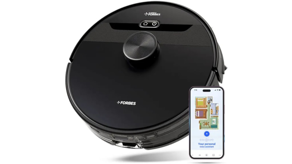 Eureka Forbes SmartClean Nuo – Smart robotic vacuum with home mapping.
