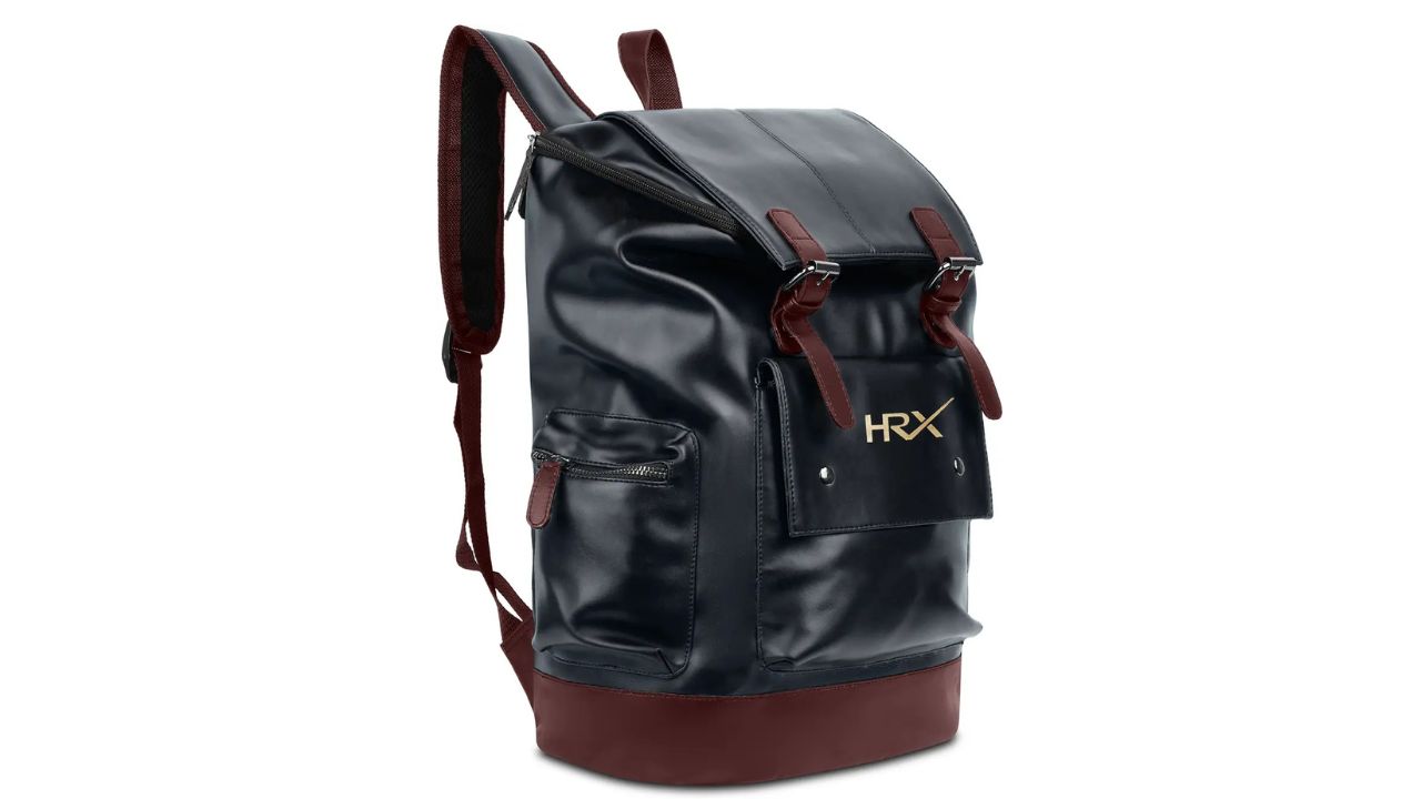 HRX by Hrithik Roshan Leather Anti Theft Laptop Backpack