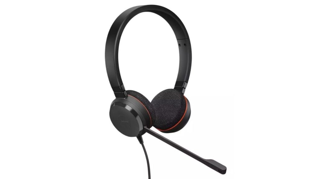 JABRA Evolve 20 UC Stereo Passive Noise Cancelling Wired Headset