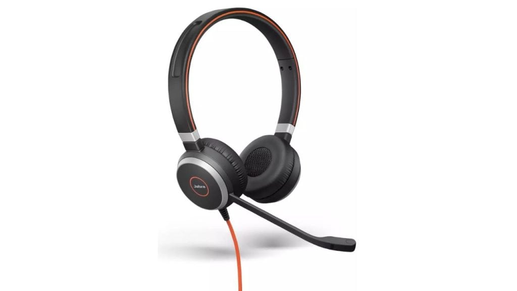 JABRA Evolve 40 Stereo USB Passive Noise Cancelling Wired Headset