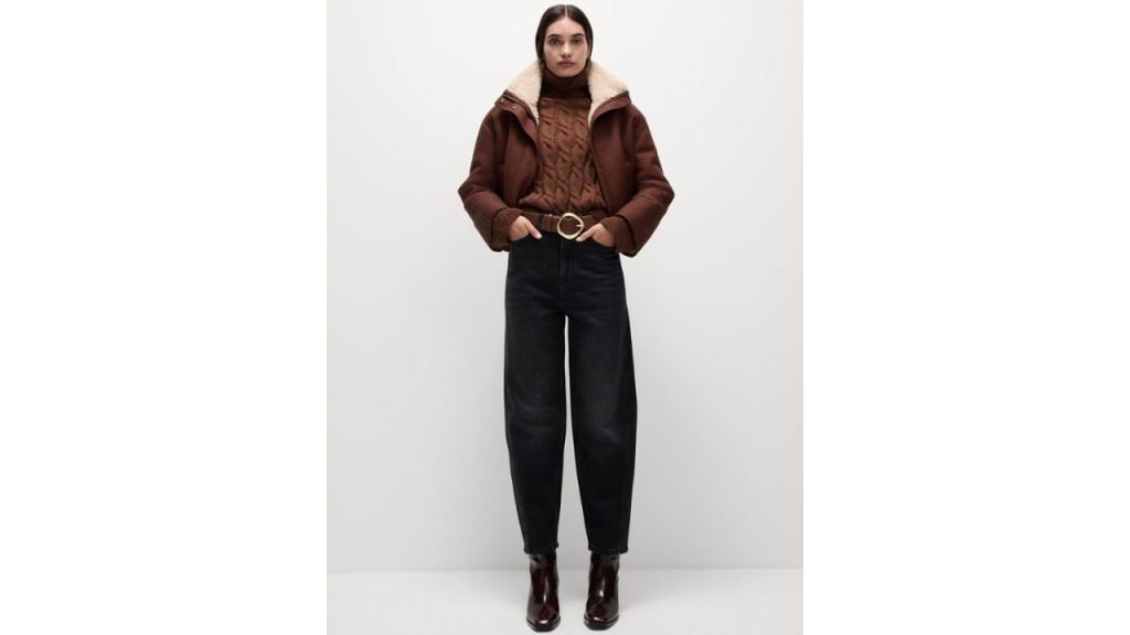 Marks & Spencer High Waisted Carrot Leg Ankle Grazer Jeans