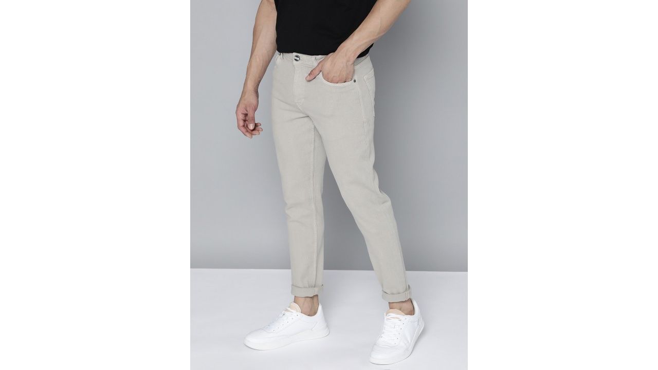 Mast & Harbour Carrot Fit Stretchable Jeans